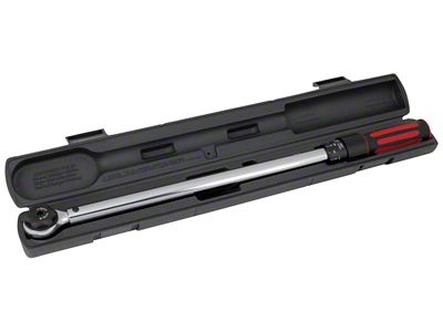 1/2-Inch Drive Adjustable Click Torque Wrench; 20 to 250 ft-lb.