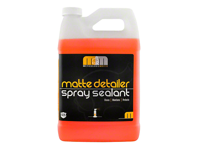 Chemical Guys Meticulous Matte Detailer Spray and Sealant for Crisp Satin and Matte Finishes; 1-Gallon
