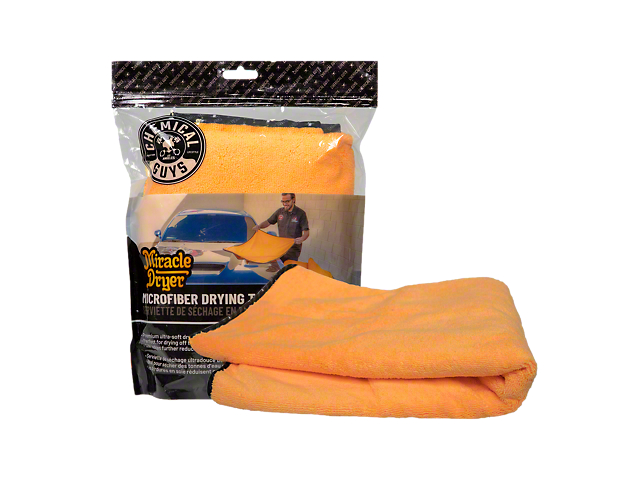 Chemical Guys Miracle Dryer Microfiber Towel; 36-Inch x 25-Inch