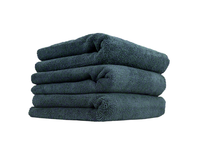 Chemical Guys Monster Edgeless Microfiber Towels; Black; 16-Inch x 16-Inch