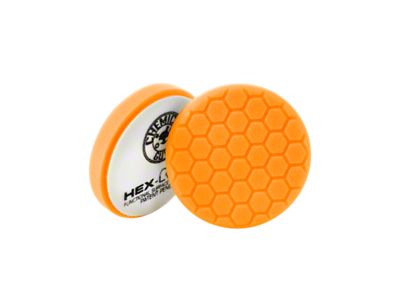 Chemical Guys Orange Hex-Logic Medium-Heavy Cutting Pad; 4-Inch