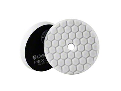 Chemical Guys White Hex-Logic Quantum Light-Medium Polishing Pad; 6.50-Inch