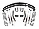 Rough Country 3-Inch Series II Suspension Lift Kit with Leaf Springs and Preminum N3 Shocks (84-01 Jeep Cherokee XJ w/o AX5 Transmission)