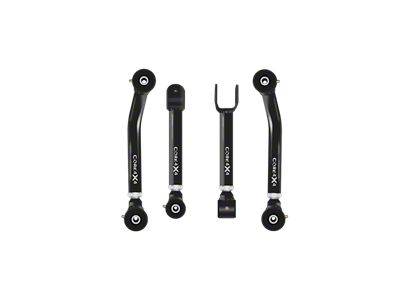 Core 4x4 Cruise Series Adjustable Front Upper and Lower Control Arm Set (86-01 Jeep Cherokee XJ)