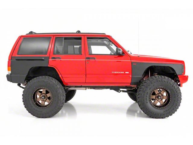 Rough Country Full Body Fender and Quarter Panel Armor (97-01 Jeep Cherokee XJ)