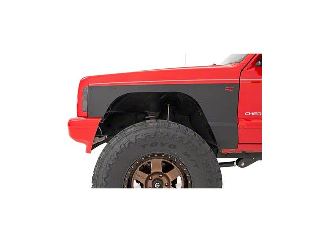 Rough Country Full Body Front Fender Panel Armor (97-01 Jeep Cherokee XJ)