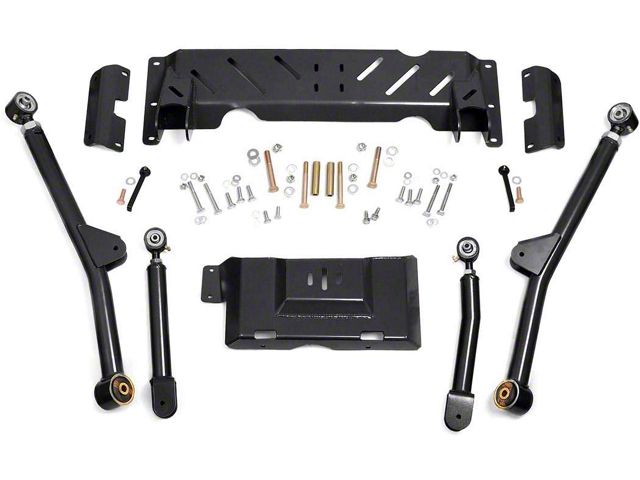Rough Country NP231 Transfer Case Long Arm Upgrade Kit for 4 to 6-Inch Lift (84-01 2.5L, 4.0L Jeep Cherokee XJ w/o Peugeot Manual Transmission)