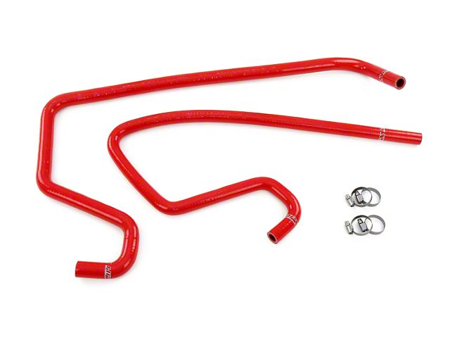 HPS Silicone Heater Coolant Hose Kit for Right Hand Drive; Red (99-01 4.0L Jeep Cherokee XJ)