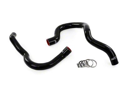 HPS Silicone Radiator Coolant Hose Kit for Right Hand Drive; Black (99-01 4.0L Jeep Cherokee XJ)