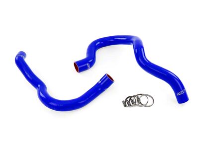 HPS Silicone Radiator Coolant Hose Kit for Right Hand Drive; Blue (99-01 4.0L Jeep Cherokee XJ)