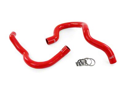 HPS Silicone Radiator Coolant Hose Kit for Right Hand Drive; Red (99-01 4.0L Jeep Cherokee XJ)