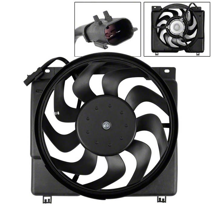 Jeep Cherokee Radiator Fan (97-01 4.0L Jeep Cherokee XJ) - Free Shipping