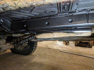 Affordable Offroad Center Frame Stiffeners; Bare Metal (84-01 Jeep Cherokee XJ)