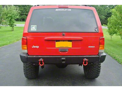 Affordable Offroad Elite Rear Bumper; Bare Metal (84-01 Jeep Cherokee XJ)