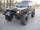 Affordable Offroad Elite Winch Front Bumper and Rear Bumper; Bare Steel (84-01 Jeep Cherokee XJ)