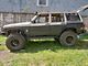 Affordable Offroad Front and Rear Body Armor with Fender Flares; Bare Metal (84-01 Jeep Cherokee XJ 4-Door)