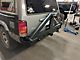 Affordable Offroad Full-Size Rear Bumper with Frame Tie-Ins; Bare Metal (84-01 Jeep Cherokee XJ)