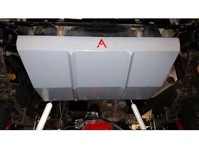 Affordable Offroad Gas Tank Skid Plate; Bare Metal (84-01 Jeep Cherokee XJ)