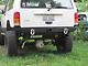 Affordable Offroad Rear Bumper with 2-Inch Receiver; Bare Metal (84-01 Jeep Cherokee XJ)