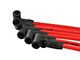 Accel Super Stock Spark Plug Wire Set; Red (91-92 4.0L Jeep Cherokee XJ)