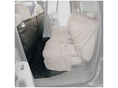Covercraft Canine Covers Custom CoverAll Rear Seat Protector; Misty Gray (18-23 Jeep Cherokee KL)
