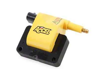 Accel SuperCoil Ignition Coil; Yellow (91-00 Jeep Cherokee XJ)