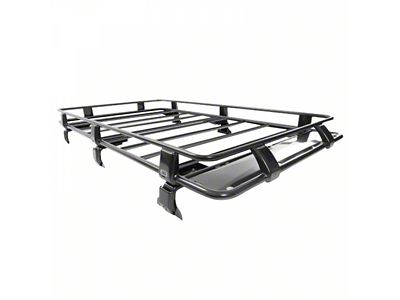 ARB Steel Roof Rack Basket with Mesh Floor; 73-Inch x 49-Inch (84-01 Jeep Cherokee XJ)