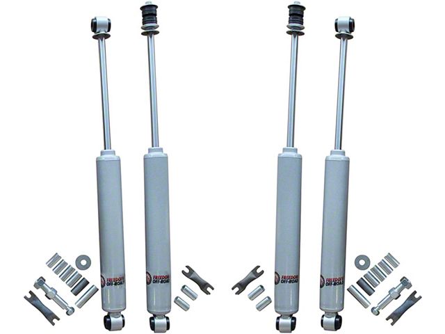 Freedom Offroad Extended Nitro Shocks for 4 to 6-Inch Lift (85-01 Jeep Cherokee XJ)
