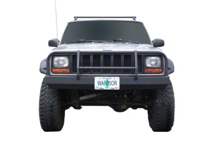 Warrior Products Contour Front Bumper with Brushguard (84-01 Jeep Cherokee XJ)