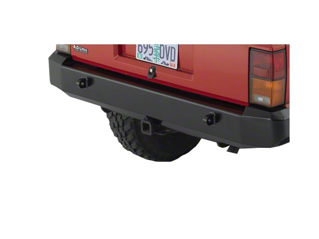 Warrior Products Rear Rock Crawler Bumper with D-Ring Mounts (84-96 Jeep Cherokee XJ)