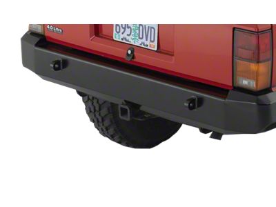 Warrior Products Rear Rock Crawler Bumper with D-Ring Mounts (84-96 Jeep Cherokee XJ)