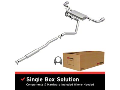 BRExhaust Direct-Fit Cat-Back Exhaust System (14-22 3.2L Jeep Cherokee KL)