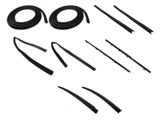 Door Weatherstrip Seal Kit (84-96 Jeep Cherokee XJ 4-Door)