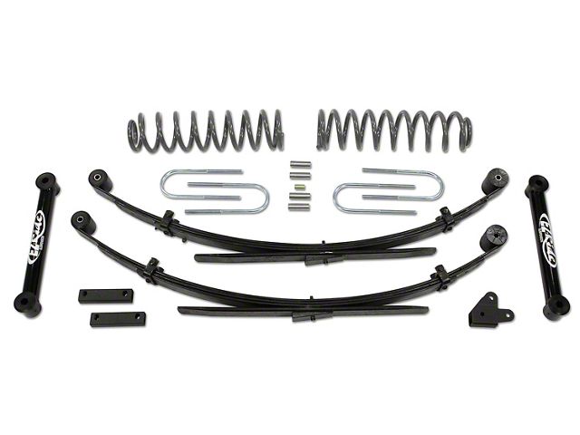Tuff Country 3.50-Inch EZ-Ride Suspension Lift Kit with Rear Leaf Springs (87-01 Jeep Cherokee XJ)