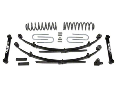 Tuff Country 3.50-Inch EZ-Ride Suspension Lift Kit with Rear Leaf Springs (87-01 Jeep Cherokee XJ)