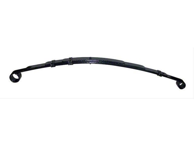 Rear Leaf Spring; 6-3/8-Inch Free Arch; Driver or Passenger Side (84-01 Jeep Cherokee XJ)