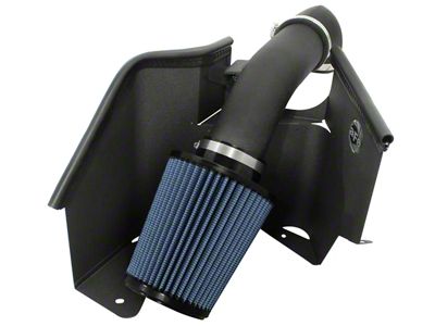 AFE Magnum FORCE Stage-2 Cold Air Intake with Pro 5R Oiled Filter; Black (91-01 Jeep Cherokee XJ)