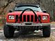 Affordable Offroad Modular Front Winch Bumper with Stinger; Bare Metal (84-01 Jeep Cherokee XJ)