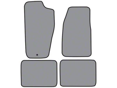 ACC Complete Cutpile Die Cut Carpet Front and Rear Floor Mats (97-01 Jeep Cherokee XJ)