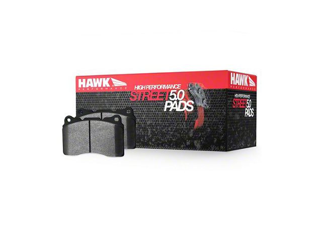 Hawk Performance HPS 5.0 Brake Pads; Front Pair (90-01 Jeep Cherokee XJ)