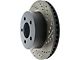 StopTech Sport Drilled and Slotted Rotor; Front Driver Side (1999 Jeep Cherokee XJ w/ 3-Inch Cast Rotors; 00-01 Jeep Cherokee XJ)
