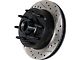 StopTech Sportstop Cryo Drilled and Slotted Rotor; Front Passenger Side (90-98 Jeep Cherokee XJ; 1999 Jeep Cherokee XJ w/ 3-1/4-Inch Composite Rotors)