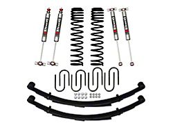 SkyJacker 3-Inch Front Dual Rate Long Travel Coil Suspension Lift Kit with Rear Leaf Springs and M95 Performance Shocks (84-01 4WD Jeep Cherokee XJ)