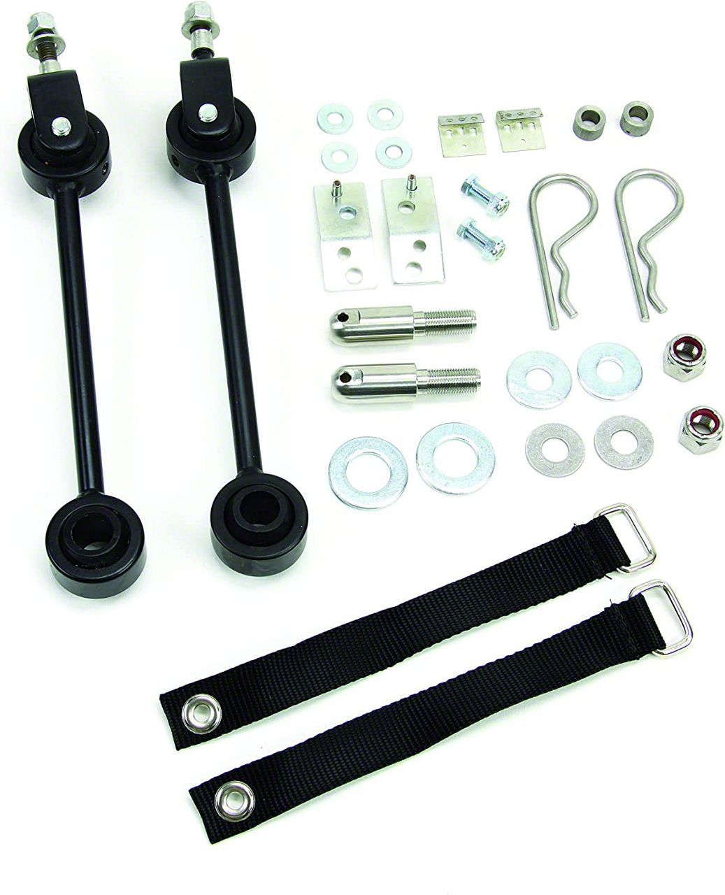 Teraflex Jeep Cherokee Front Sway Bar Quick Disconnect Kit for 2 to 4