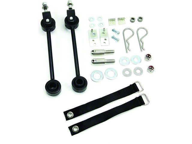 Teraflex Front Sway Bar Quick Disconnect Kit for 2 to 4-Inch Lift (84-01 Jeep Cherokee XJ)