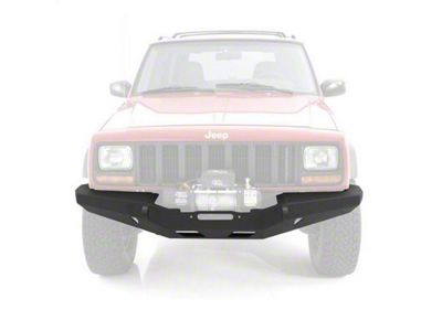 Smittybilt XRC Rock Crawler Winch Front Bumper; Textured Black (84-01 Jeep Cherokee XJ)