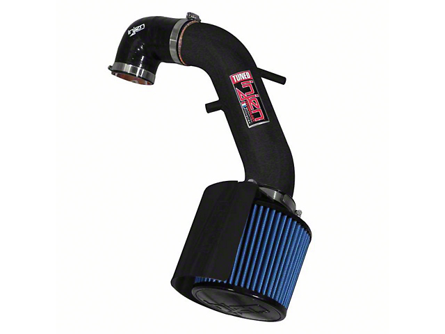 Injen Power Flow Cold Air Intake with Dry Filter; Wrinkle Black (91-01 4.0L Jeep Cherokee XJ)