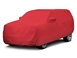 Covercraft Custom Car Covers Form-Fit Car Cover; Bright Red (84-96 Jeep Cherokee XJ)