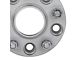 Supreme Suspensions 1.25-Inch PRO Billet 5 x 114.3mm to 5 x 127mm Wheel Adapters; Silver; Set of Four (84-01 Jeep Cherokee XJ)