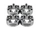 Supreme Suspensions 2-Inch Pro Billet Wheel Spacers; Silver; Set of Four (84-01 Jeep Cherokee XJ)